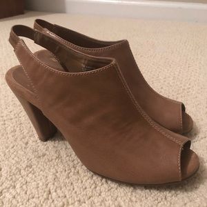 Aerosoles brown booties